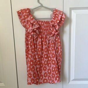 Zara girls floral dress